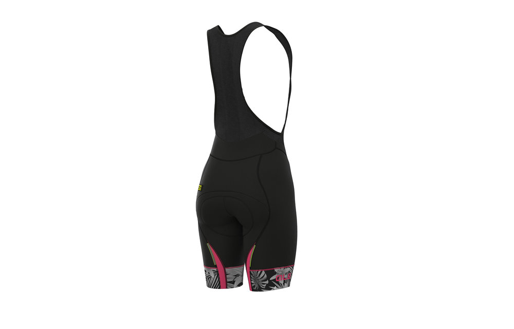 Alé Sartana Dames Bibshorts Formula 1.0 Black-Fluo Pink Mt XL