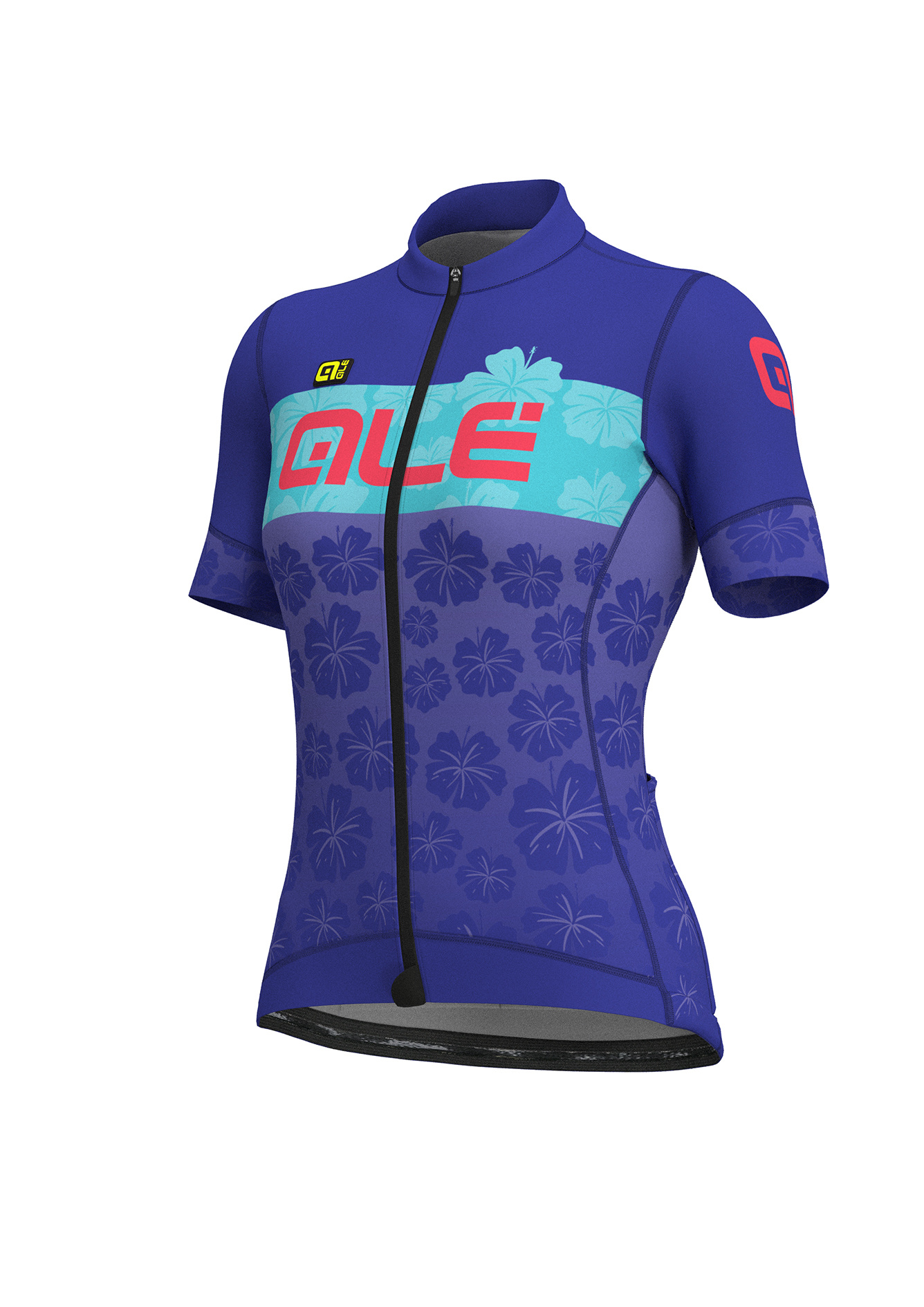 Alé Ibisco Dames Jersey Pure Blue-Turquoise