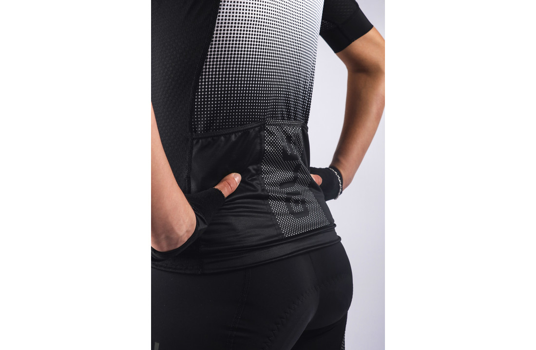 Alé Dots Dames Jersey Graphics PRR Black-white