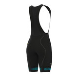 Alé PRR Strada Dames Bibshorts Black Turquoise