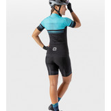 Alé PRR Strada Dames Bibshorts Black Turquoise