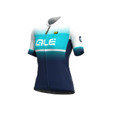 Alé Solid Blend Dames Jersey Blue Turquoise