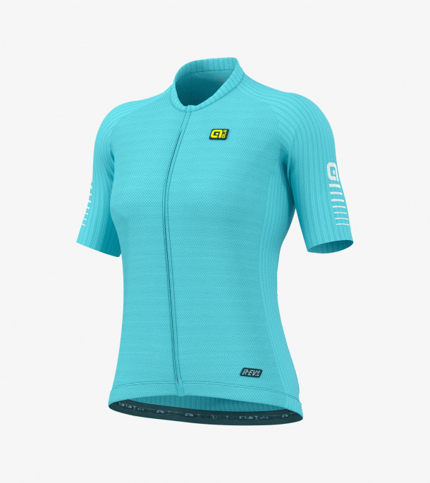 Alé Dames SS Jersey R-EV1 Silvercool turquoise