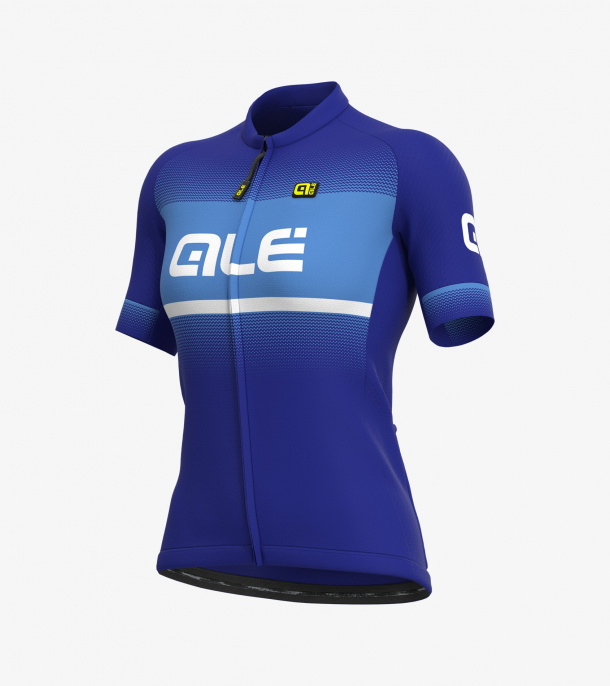 Alé Dames SS Jersey Solid Blend Blue -Wisteria