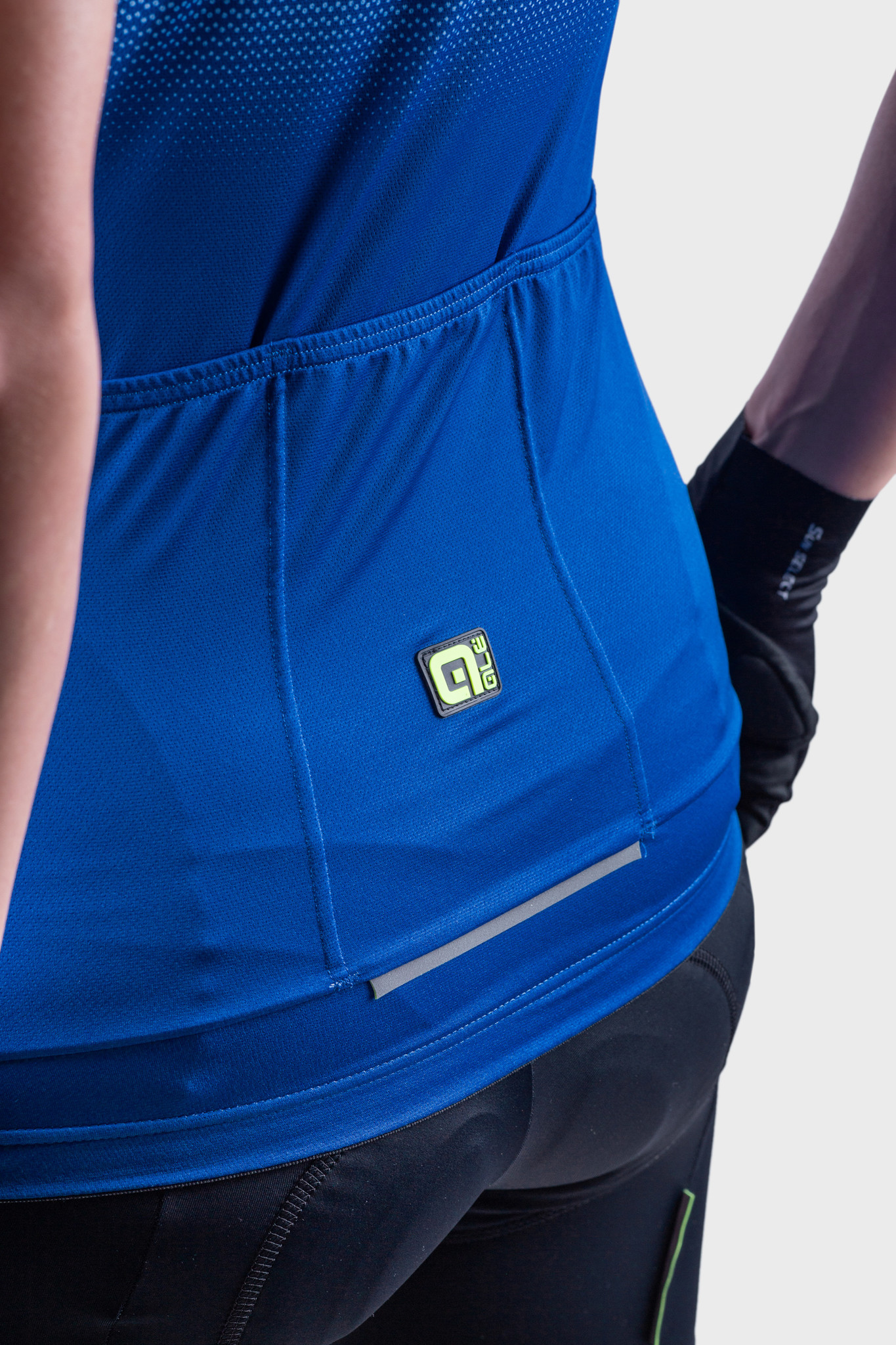 Alé Dames SS Jersey Solid Blend Blue -Wisteria