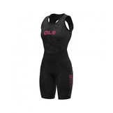 Alé Dames SS Suit R-EV1 Future Integrato Black/Fluo Pink