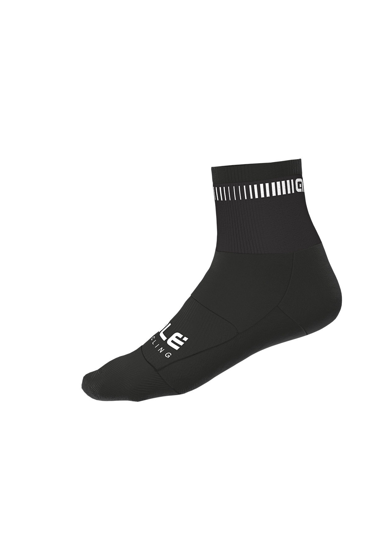 Alé Socks Logo Q-skin black/white