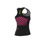 Alé Dames Top Solid Triangles Fluo Pink/Purple