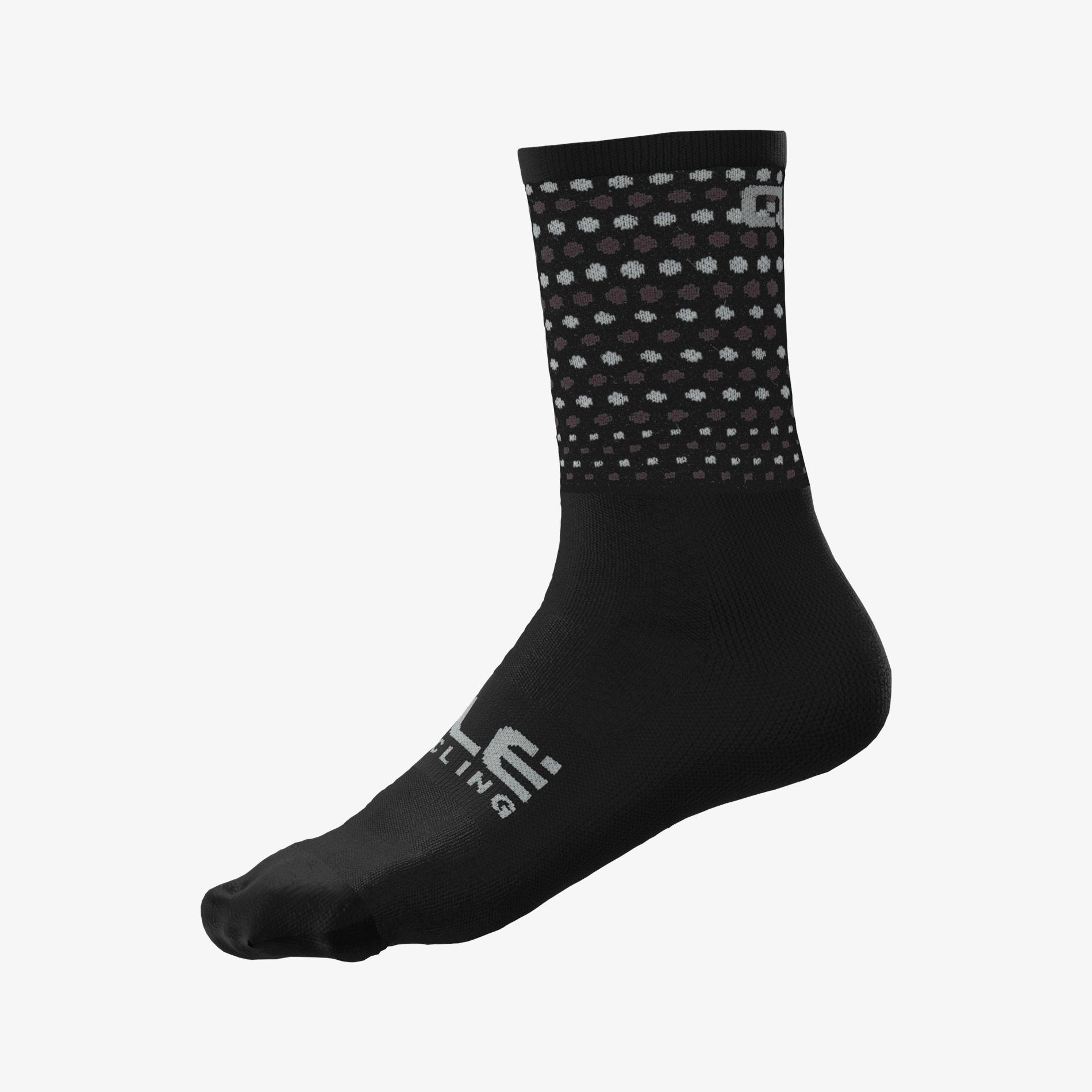 Alé Q-skin Bullet Socks Black/White