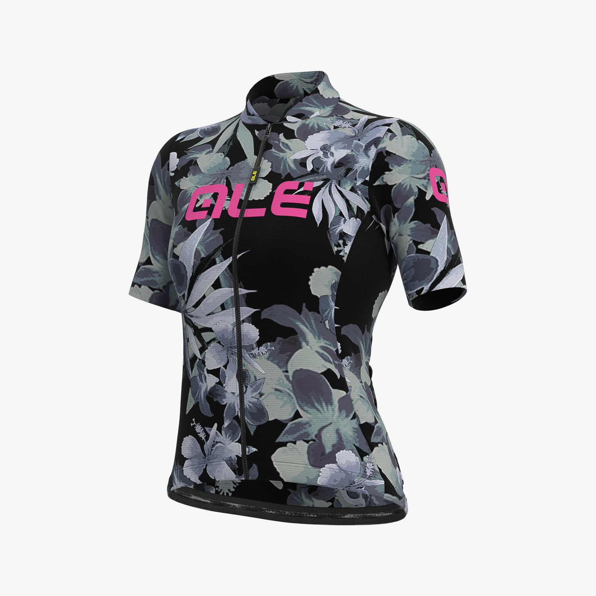 Alé Dames SS Jersey Solid Bouquet Black