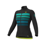 Ale Dames Jersey PRR Sombra Wool Thermo Black-Green