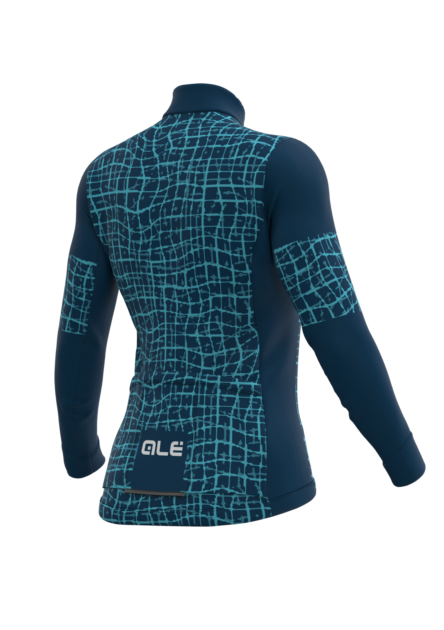 Ale Dames Jersey Maglia Solid-Wall Turquoise