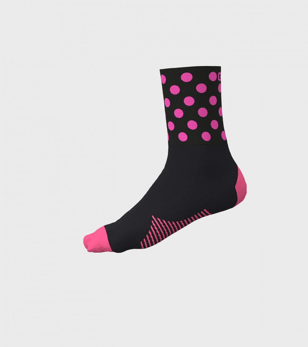 Alé Bubble Fluo Pink Socks