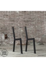 Nordstahl Nordstahl Bankkufen mit Rückenlehne (1x)