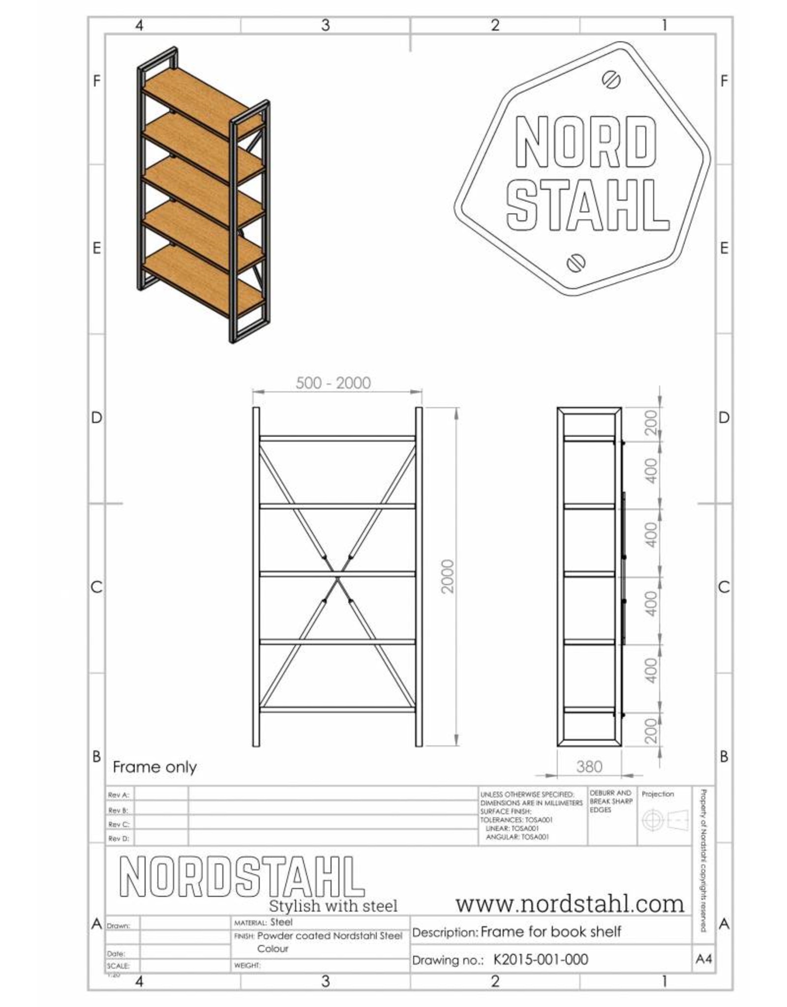 Nordstahl Nordstahl Cabinet frame