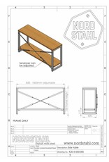 Nordstahl Nordstahl Sidetable cabinet frame