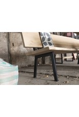 Nordstahl Nordstahl Bankkufen mit Rückenlehne (1x)