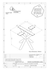 Nordstahl Nordstahl Double X round leg