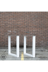 Nordstahl Nordstahl U-Tischbeine (1x)  Weiß