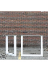 Nordstahl Nordstahl U-Tischbeine (1x)  Weiß