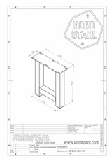 Nordstahl Nordstahl H benchleg Pure White