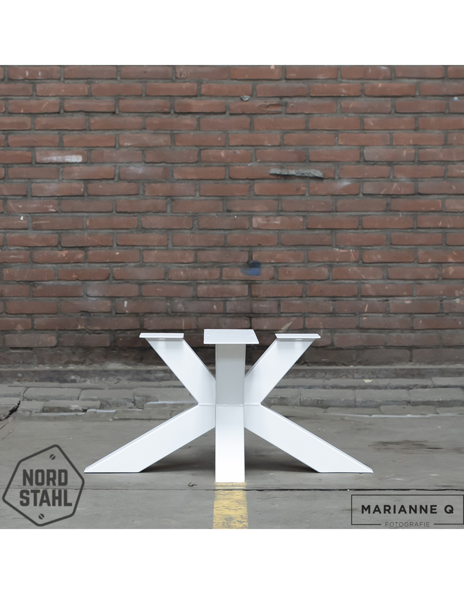 Nordstahl Nordstahl Matrix-Salontischuntergestel Weiß