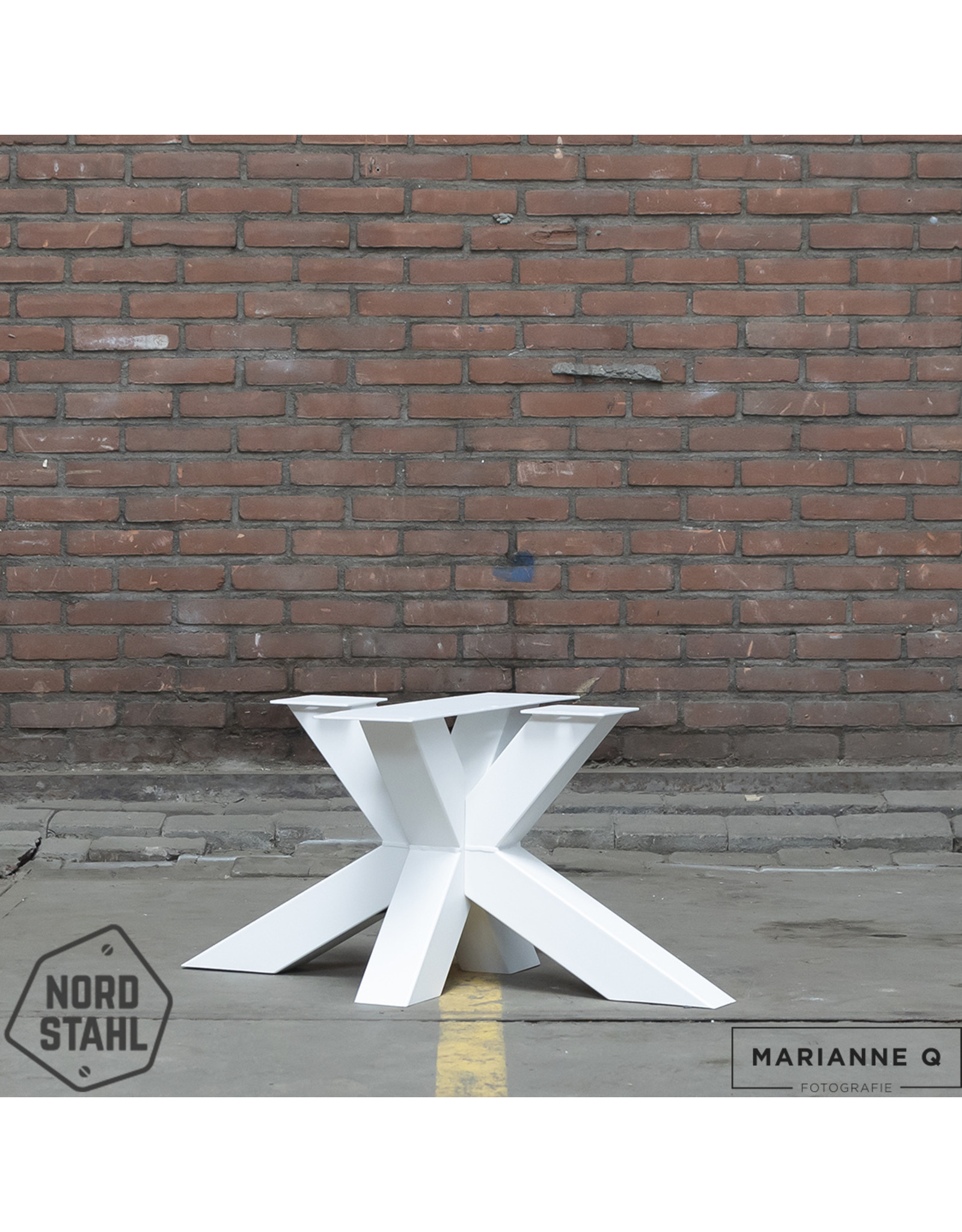 Nordstahl Nordstahl Matrix-Salontischuntergestel Weiß