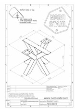 Nordstahl Nordstahl Double X leg Pure White