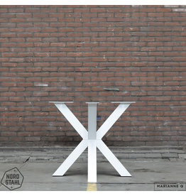 Nordstahl Nordstahl  Tischuntergestell Double X Weiß