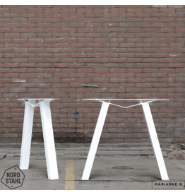 Nordstahl Nordstahl M-Tischbeine (1x)  Weiß