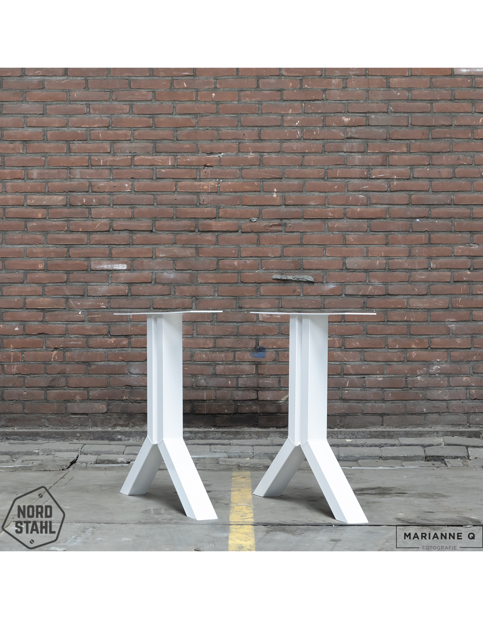 Nordstahl Nordstahl Tischbeine Split (1x) Weiß