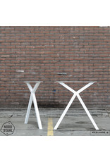 Nordstahl Nordstahl Tischbein Modell Schere (1x) Weiß