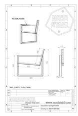 Nordstahl Nordstahl Loungeset frame
