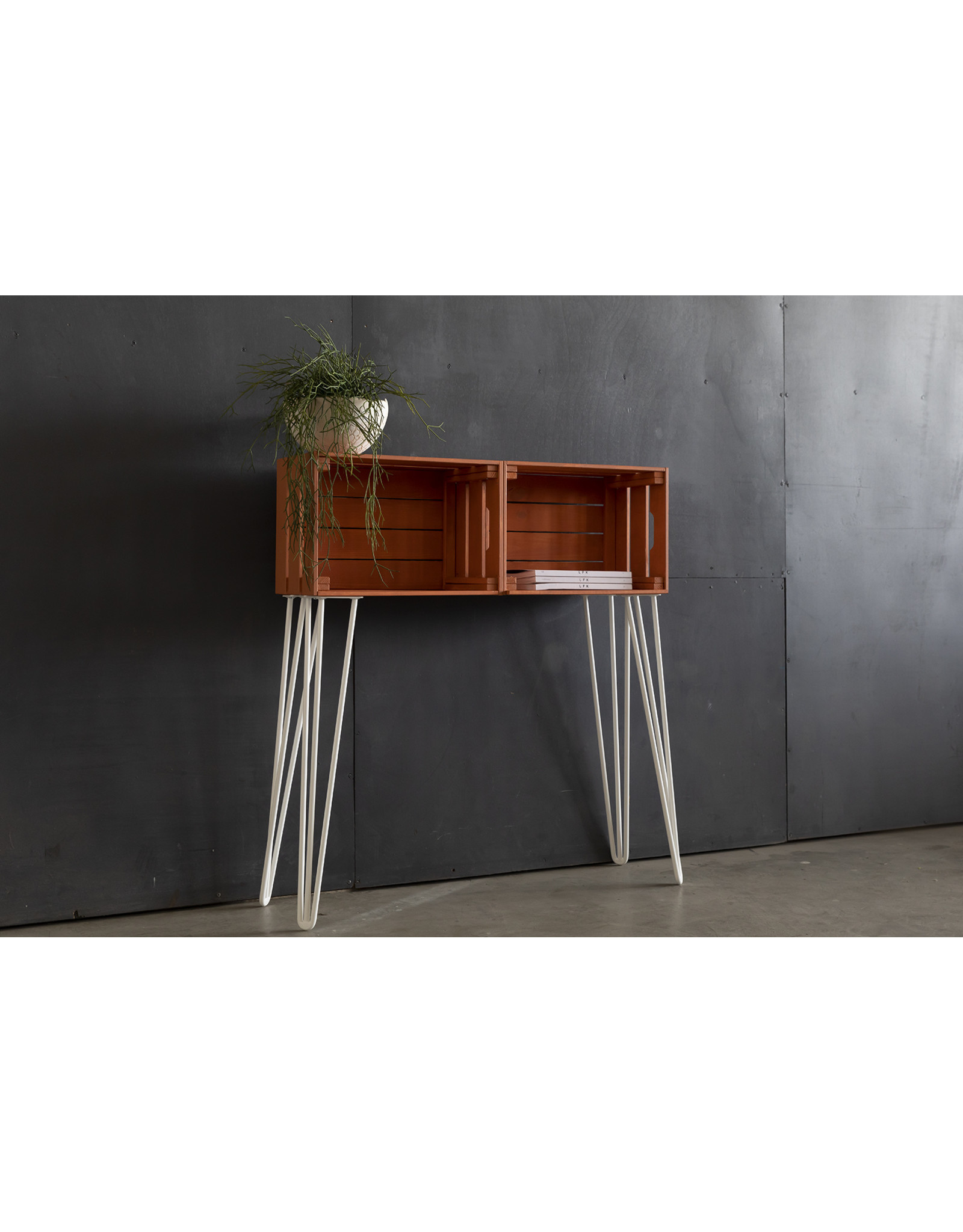 Nordstahl Set hairpin tafelpoten | Wit