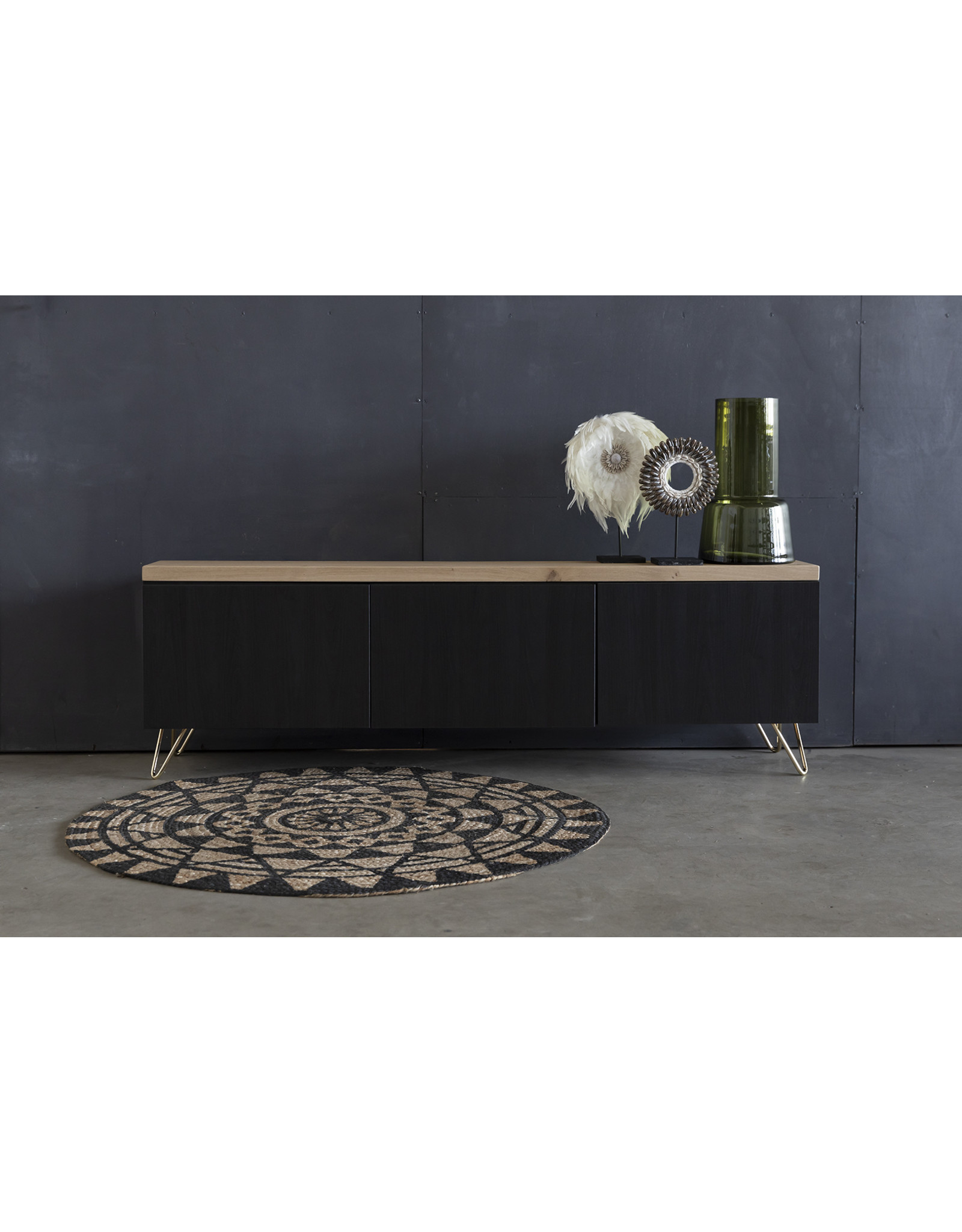 Nordstahl Set hairpin meubelpoten | Zwart