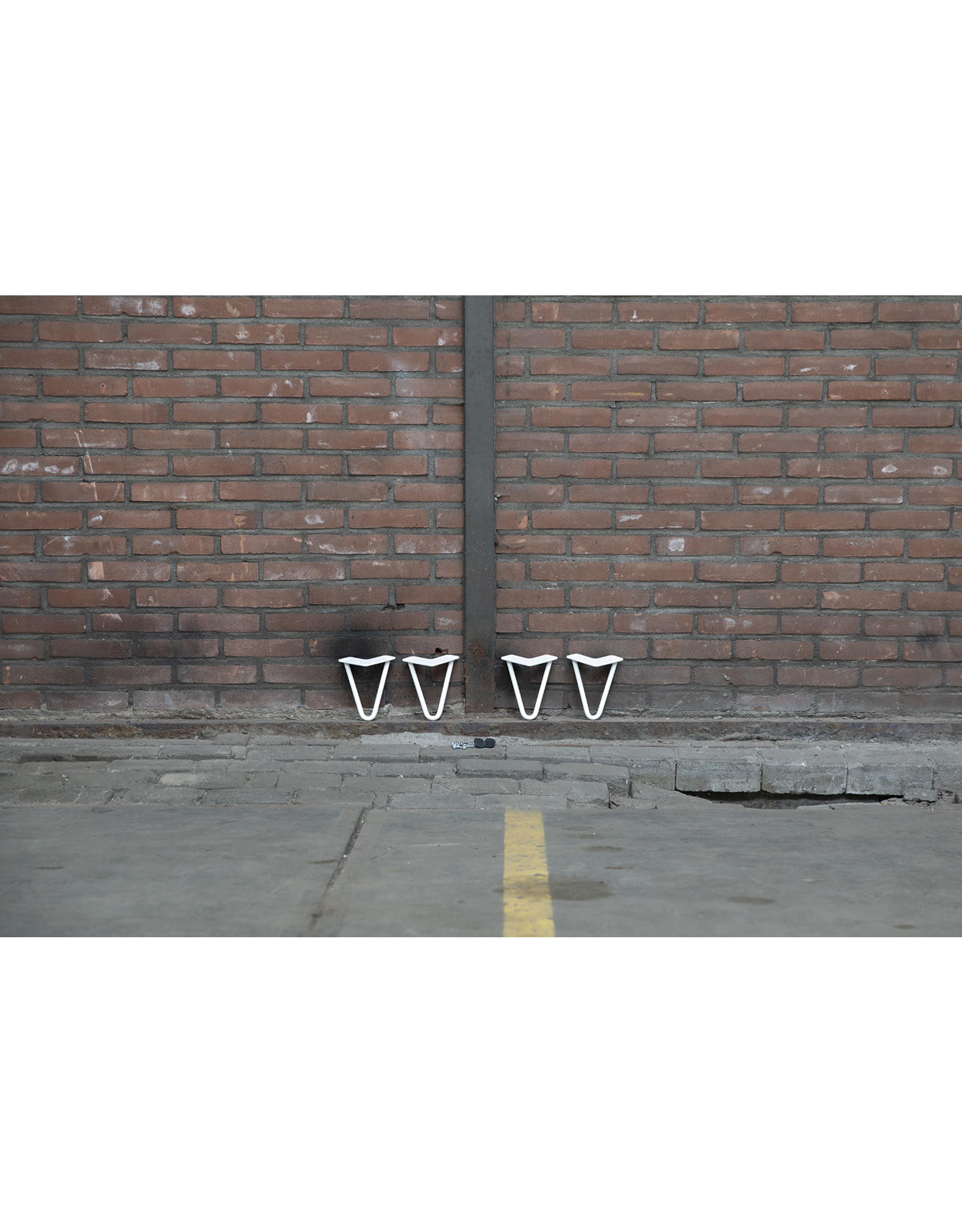 Nordstahl Set hairpin meubelpoten | Wit