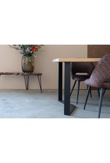 Nordstahl Stalen tafelpoot model 'Sharp U'