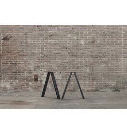 Nordstahl Bankpoot T zwart