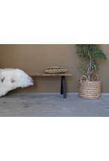 Nordstahl Stalen bankpoot T zwart