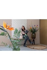 Nordstahl Stalen bankpoot T wit