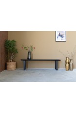 Nordstahl Stalen bankpoot U wit