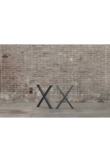 Nordstahl Stalen bankpoot X Small zwart