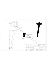 Nordstahl Stalen Pin poten