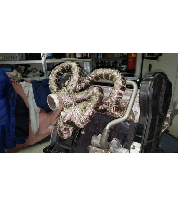 Heat Shieldings 800 °C | Titanium Exhaust Wrap 50 x 1.5mm x 30m