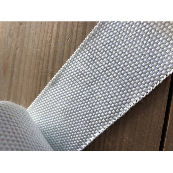 Heat Shieldings Weiße Glasfaser Auspuffband – 50 x 1.5mm x 10 m | Hitzebeständig bis 550 °C