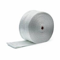 Heat Shieldings Witte Glasvezel Uitlaatband – 100 x 2mm x 50 m | Hittebestendig tot 550 °C