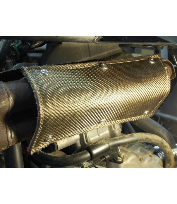 Design Engineering, Inc (DEI) Exhaust heat shield titanium