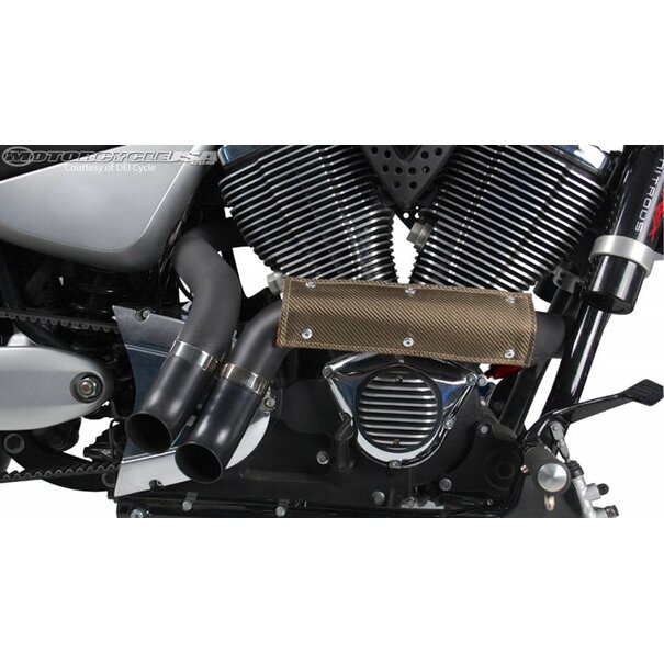 Design Engineering, Inc (DEI) Uitlaat hitteschild universeel Titanium