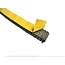 Heat Shieldings 20mm x 4mm x 25m Hittebestendige afdichting met zelfklevende laag - Kachelkoord plat