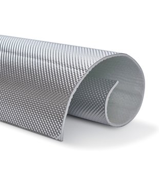60 x 53 cm | 4 mm | Floor & Tunnel Shield II™ selbstklebend | Hitzebeständige matte Glasfaser mit einer starken Aluminiumschicht